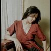 Short Sleeve Organic Wrap Top