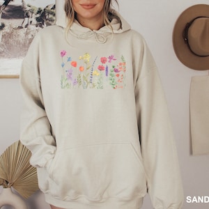 Vintage Wildflowers Hoodie