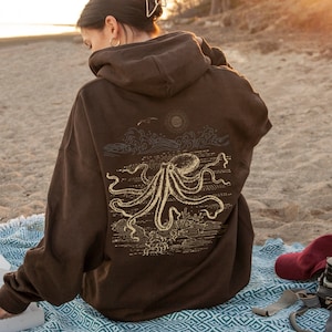 Octopus Marine Life Hoodie