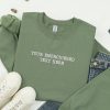 Custom Text Crewneck Sweatshirt
