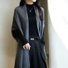 Asymmetric Merino Wool Cardigan
